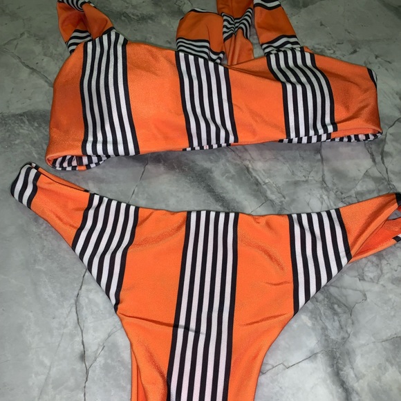Zaful Orange Bikini Size Medium - Picture 5 of 12